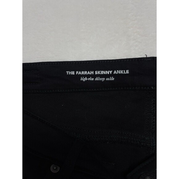 AG Adriano Goldschmied The Farrah Skinny Ankle Women's Sz 31 High-Rise Jeans - Picture 9 of 13